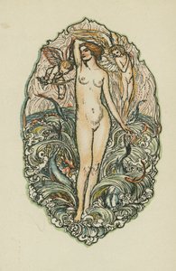 Anakreons Lieder (Farblithografie)