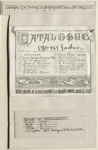 Katalog meiner Gemälde bei J. W. Sargents, Cleveland, 17. Dezember 1877, 1877 von Otto H. Bacher