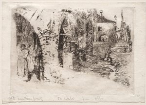 Chioggia, 1880 von Otto H. Bacher