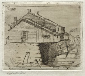 Cottages, Cleveland, 1878 von Otto H. Bacher