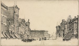 Innenstadt, Cleveland von Otto H. Bacher