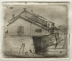Haus über Wasser, 1878