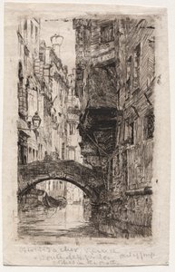 Ponte del Pistor von Otto H. Bacher