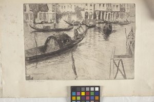 Traghetto San Felice von Otto Henry Bacher