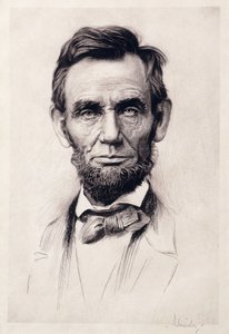 Porträt von Lincoln