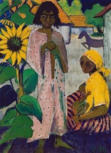 Zigeuner und Sonnenblumen