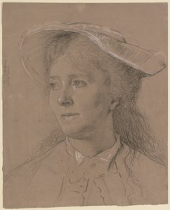 Porträt von Luise Scholderer