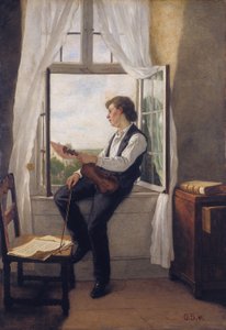 Der Geiger am Fenster