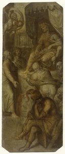 Paulus vor dem Magistrat von Caesarea von Otto van Veen