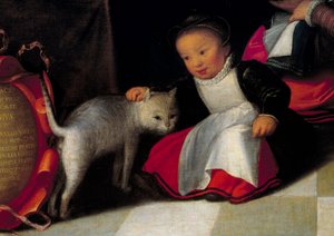 Der Künstler und seine Familie (Detail) von Otto van Veen