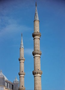 Detail der Minarette (1575) von Ottoman School