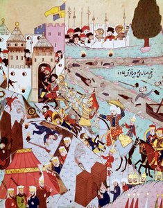 Eroberung von Belgrad durch die Armee von Suleiman I. dem Prächtigen von Ottoman School