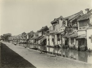 Chinesische Häuser in Batavia von Oudheidkundige Dienst