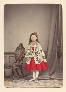 Follett Familienalbum von Kindern, die für einen Kostümball verkleidet sind von Owen Angel