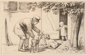 Der Mann, das Kind und der Hund