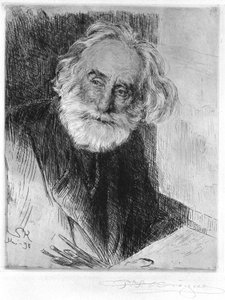 Porträt von Vilhelm Kyhn