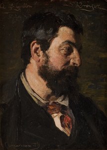 Porträt des französischen Malers Alfred Guillou von Peder Severin Krøyer