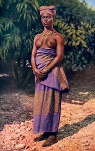 Eine Frau aus Accra, Ghana, 1922 von P. A. McCann