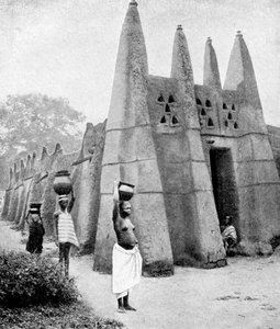 Ashanti-Architektur, Ghana, 1922