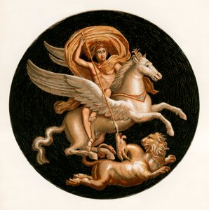 Bellerophon tötet die Chimäre