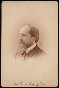 Porträt von Rev. William Chauncy Langdon, 1831-1895, ca. 1881 von Pach Bros