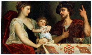 Eumenes und Roxana von Padovanino