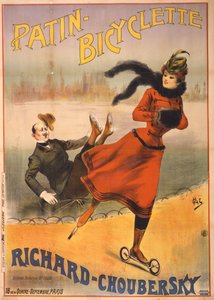 Patin-Fahrrad - Richard-Choubersky, 1890