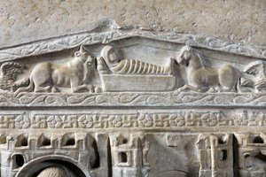 Sarkophag von Stilicho von Paleo Christian