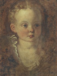 Büste eines Mädchens (verso) von Palma Il Giovane