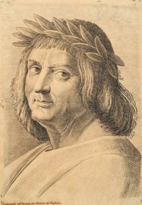 Torso und Kopf eines Mannes, aus 42 Studien von Köpfen nach Raphael