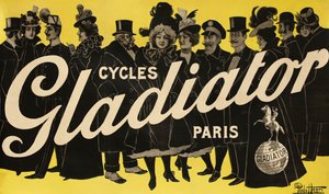 Cycles Gladiator, ca. 1900 von Paolo Henri