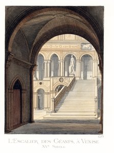 Die Treppe der Giganten im Dogenpalast, Venedig von Paolo Mercuri