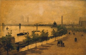 Das Themse-Ufer, London von Paolo Sala