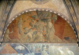 Das Leben von Noah: Die Sintflut und das Abfließen des Wassers von Paolo Uccello