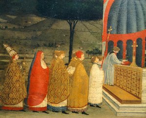 Predella des Wunders der geschändeten Hostie (Detail)