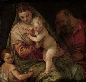 Heilige Familie mit dem jungen Johannes dem Täufer