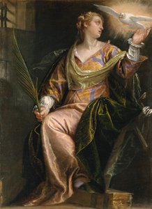 Heilige Katharina von Alexandria im Gefängnis