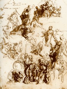 Skizze für das Martyrium des Heiligen Georg, 1913 von Paolo Veronese