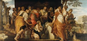 Die Salbung Davids von Paolo Veronese
