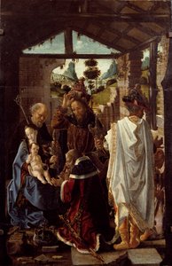 Anbetung der Könige von Paolo de San Leocadio