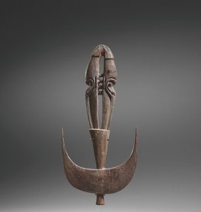 Aufhängehaken (Samban), Iatmul, Mittlerer Sepik, Papua-Neuguinea (Holz) von Papua New Guinean