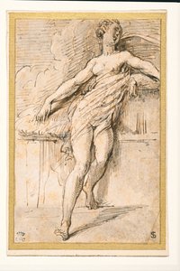Liegende weibliche Figur von Parmigianino