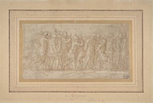 Römische oder griechische Krieger feiern nach einem Sieg, 1503-1540