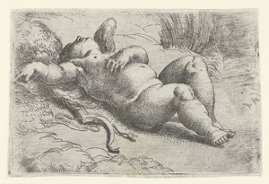 Schlafender Cupido