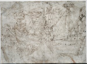 Navicella, um 1410 von Parri Spinelli