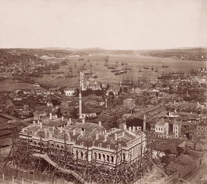 Der Bosporus vom Beyazıt-Turm