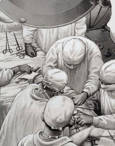 Herzchirurgie, von Männern wie Professor Christiaan Barnard vorangetrieben
