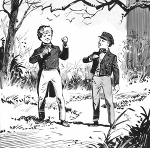 Illustration für Große Erwartungen von Charles Dickens