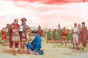 Römisch-britischer Appell an General Aetius