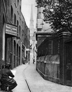 Huggin Lane, London, 1926-1927